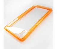  Sony Xperia Z2 d6503 Силикон+ Пластик оранжевый